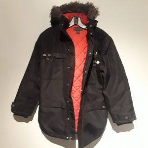Authentic COOGI Australia Black Winter Coat Boys M